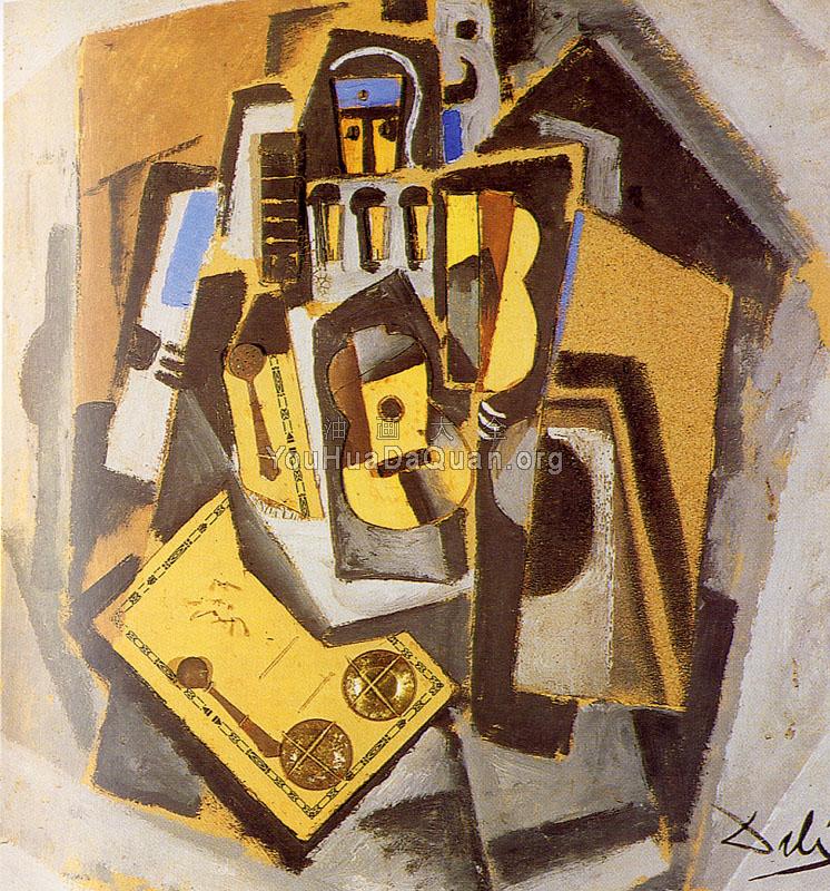 江湖骗子和吉他 - 萨尔瓦多·达利